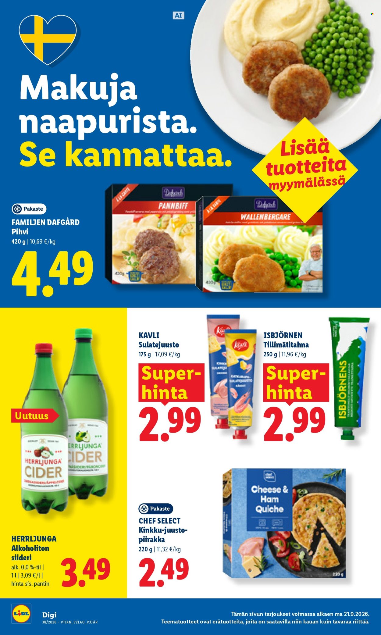 Lidl tarjoukset - 21.09.2026 - 23.09.2026. Sivu 6