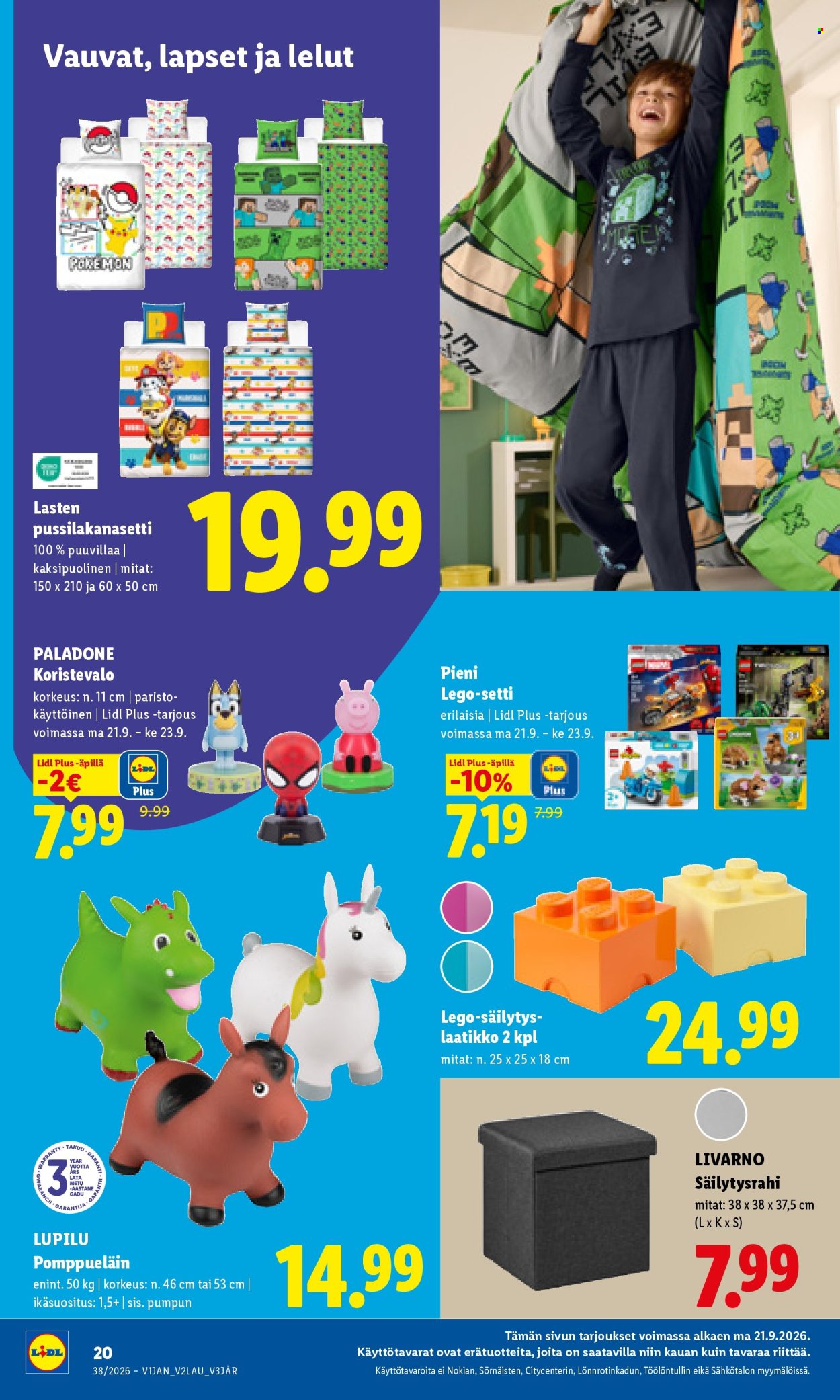 Lidl tarjoukset - 21.09.2026 - 23.09.2026. Sivu 10
