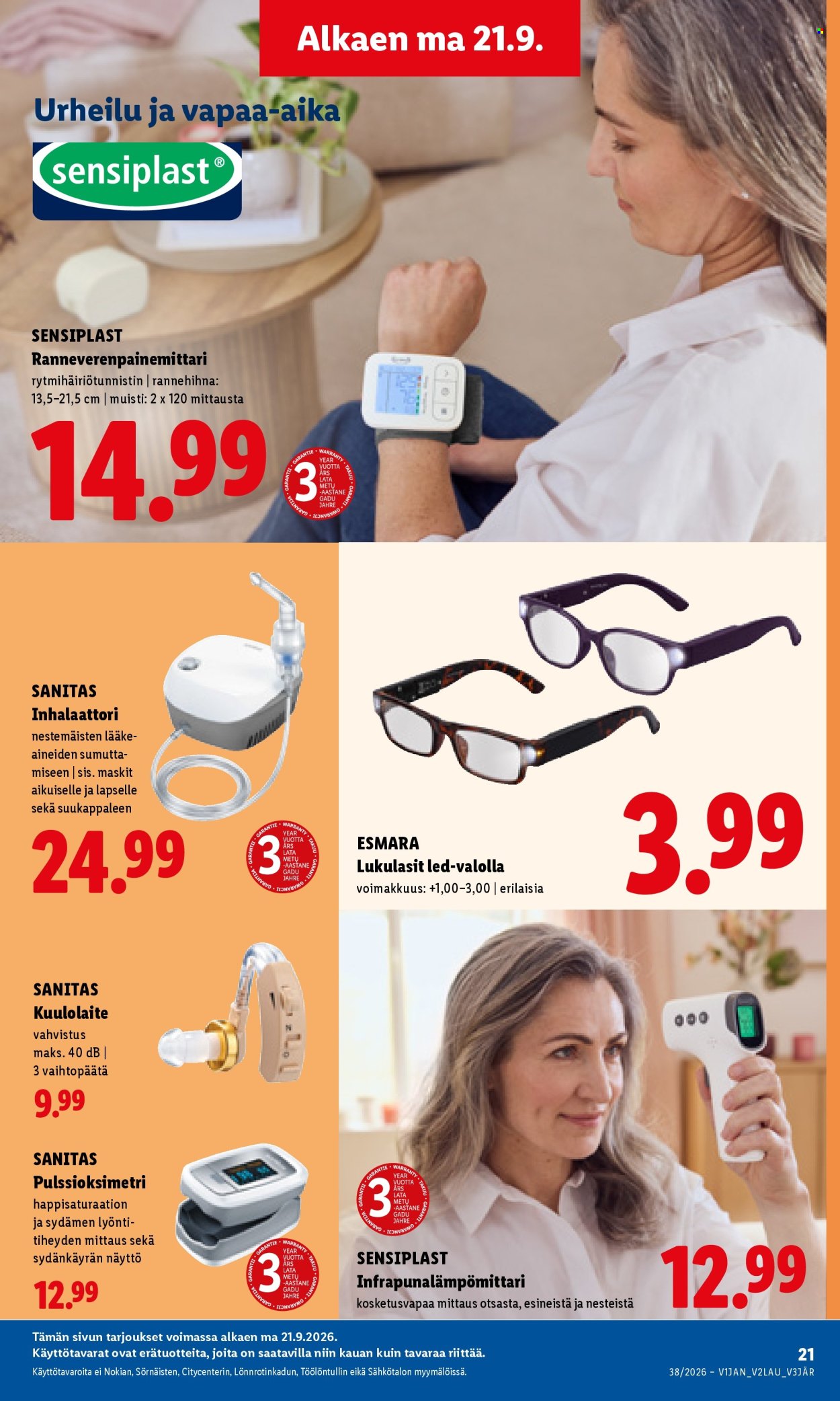 Lidl tarjoukset - 21.09.2026 - 23.09.2026. Sivu 11