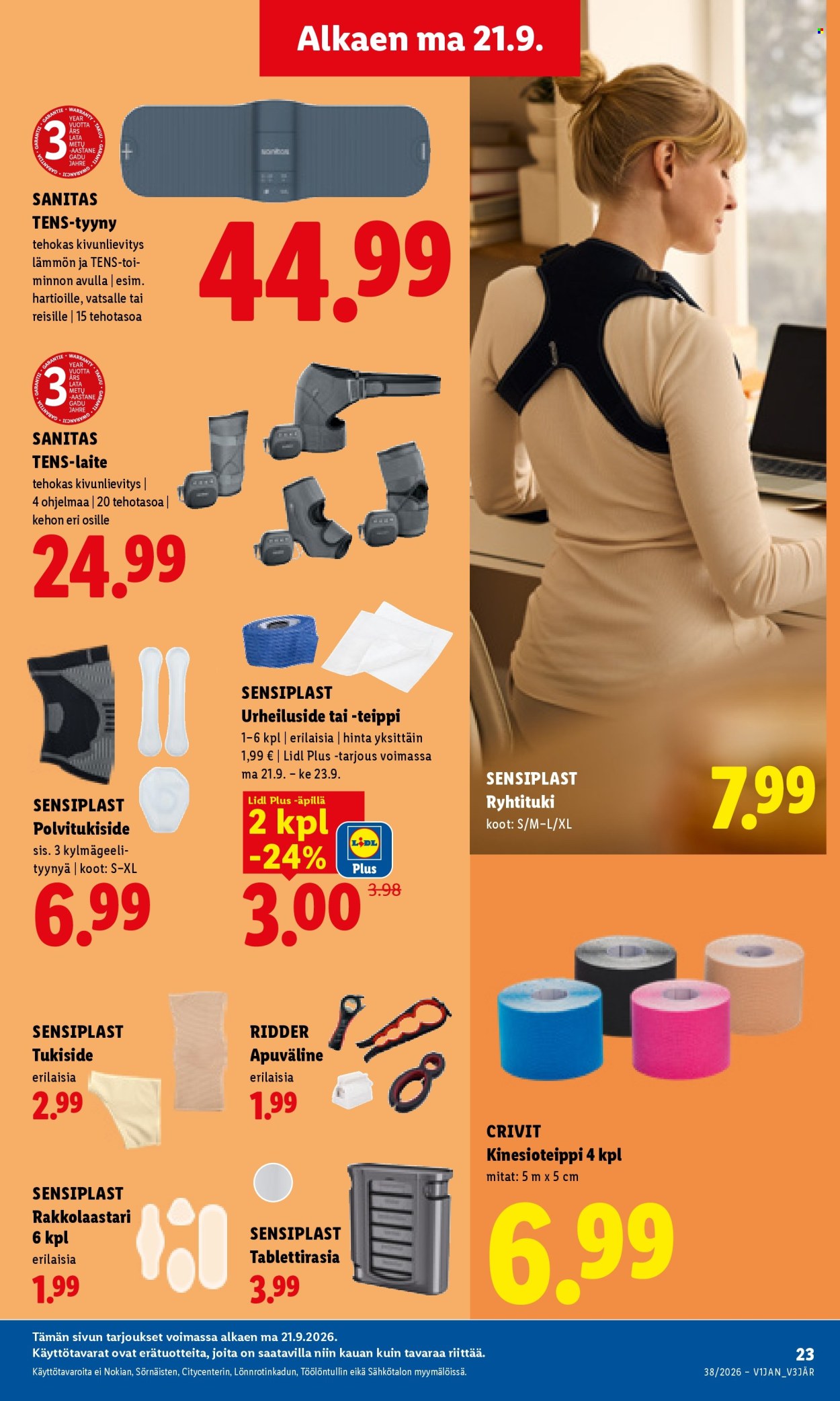 Lidl tarjoukset - 21.09.2026 - 23.09.2026. Sivu 13