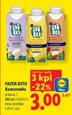 FAZER AITO Kauraruoka