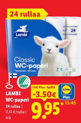 LAMBI WC-paperi