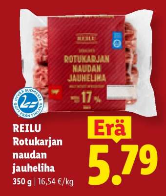 REILU Rotukarjan naudan jauheliha