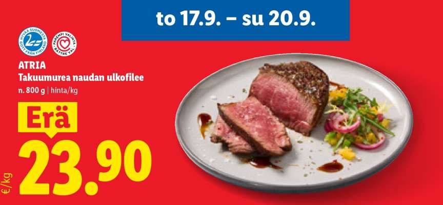 ATRIA Takuumurea naudan ulkofilee
