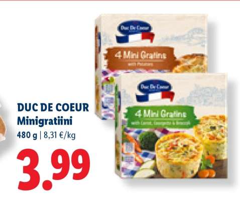 DUC DE COEUR Minigratiini
