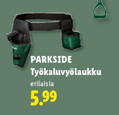 PARKSIDE Työkaluvyölaukku