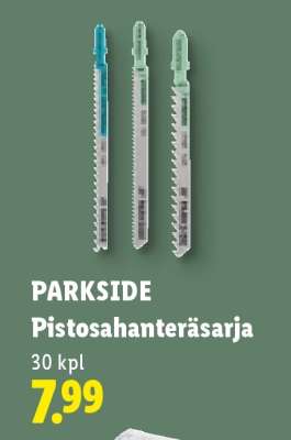 PARKSIDE Pistosahanteräsarja