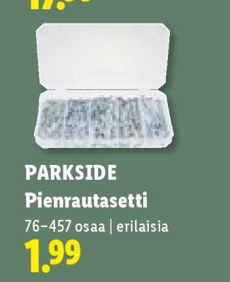 PARKSIDE Pienrautasetti