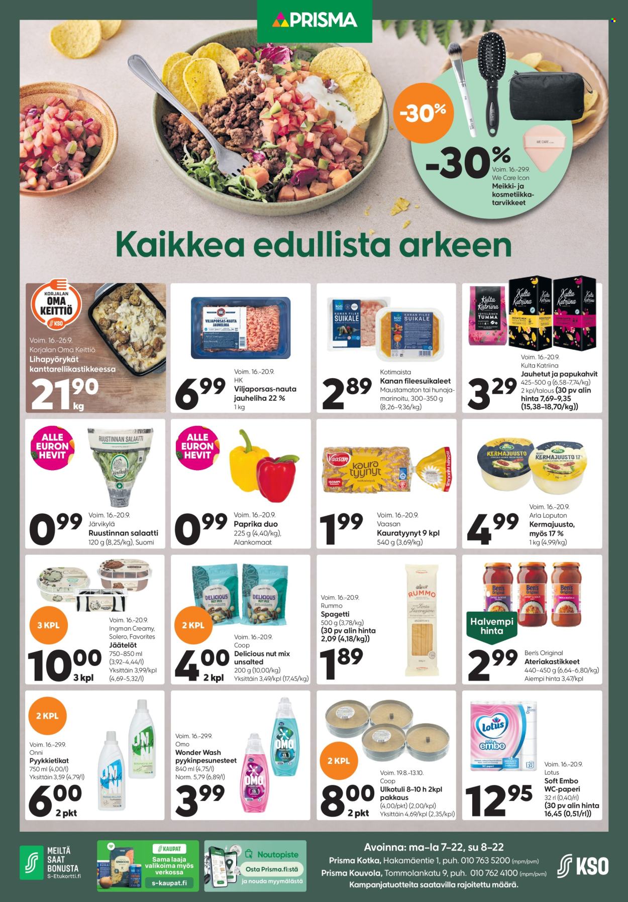 Prisma tarjoukset - 16.09.2026 - 20.09.2026. Sivu 1