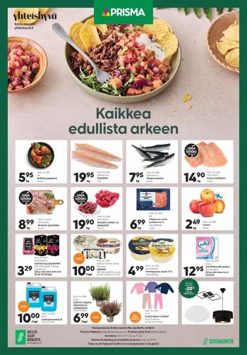 Prisma tarjoukset  - 16.09.2026 - 20.09.2026.