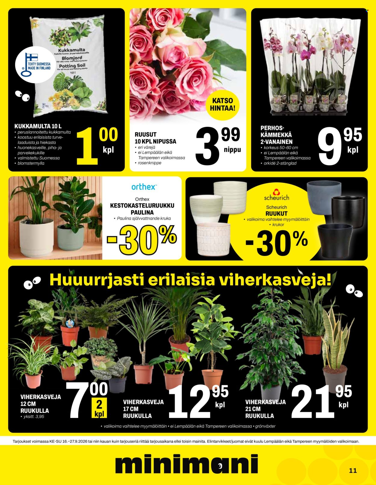 Minimani tarjoukset - 16.09.2026 - 27.09.2026. Sivu 11