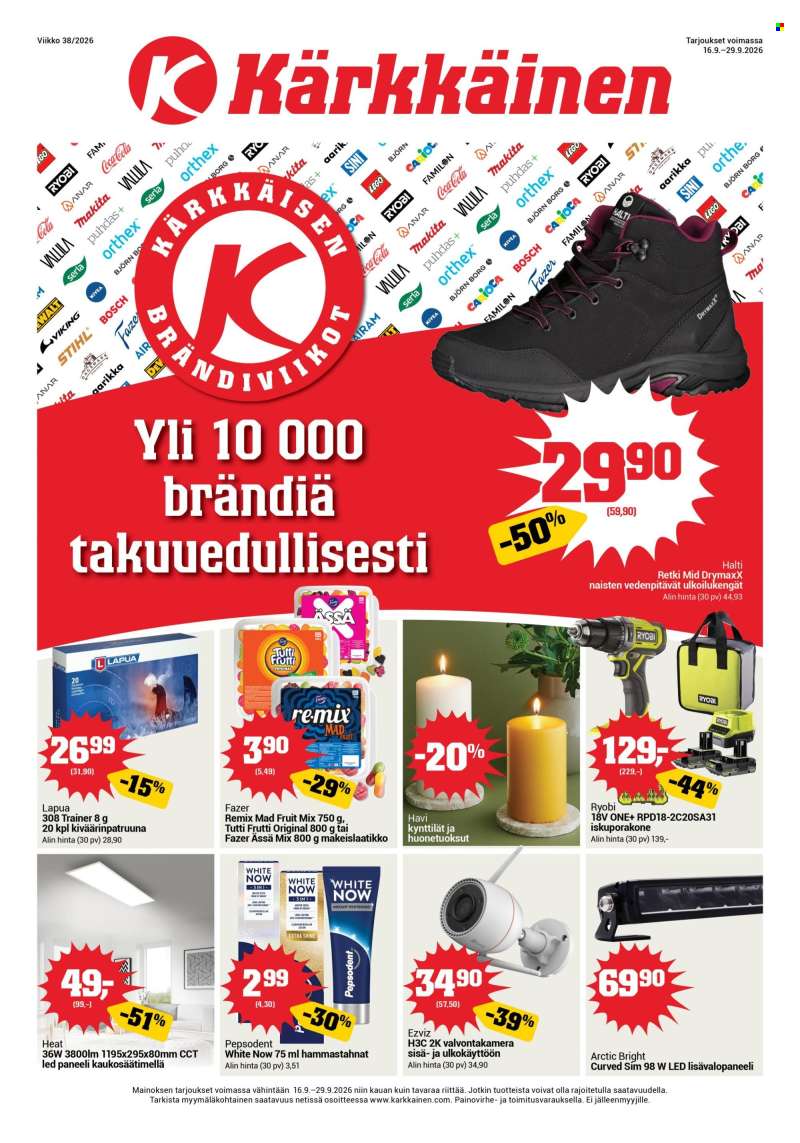 Kärkkäinen tarjoukset  - 16.09.2026 - 29.09.2026.