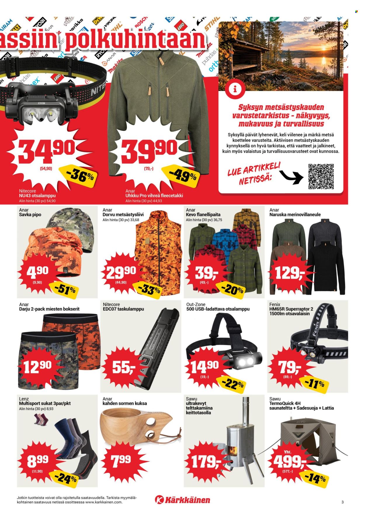 Kärkkäinen tarjoukset - 16.09.2026 - 29.09.2026. Sivu 3