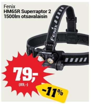 Fenix HM65R Superraptor 2