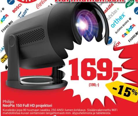 Philips NeoPix 150 Full HD projektori