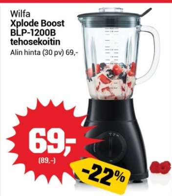 Wilfa Xplode Boost BLP-1200B
