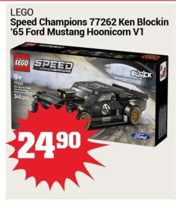 LEGO Speed Champions 77262 Ken Blockin '65 Ford Mustang Hoonicorn V1
