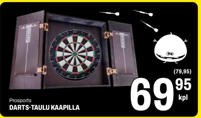 Prosports DARTS-TAULU KAAPILLA