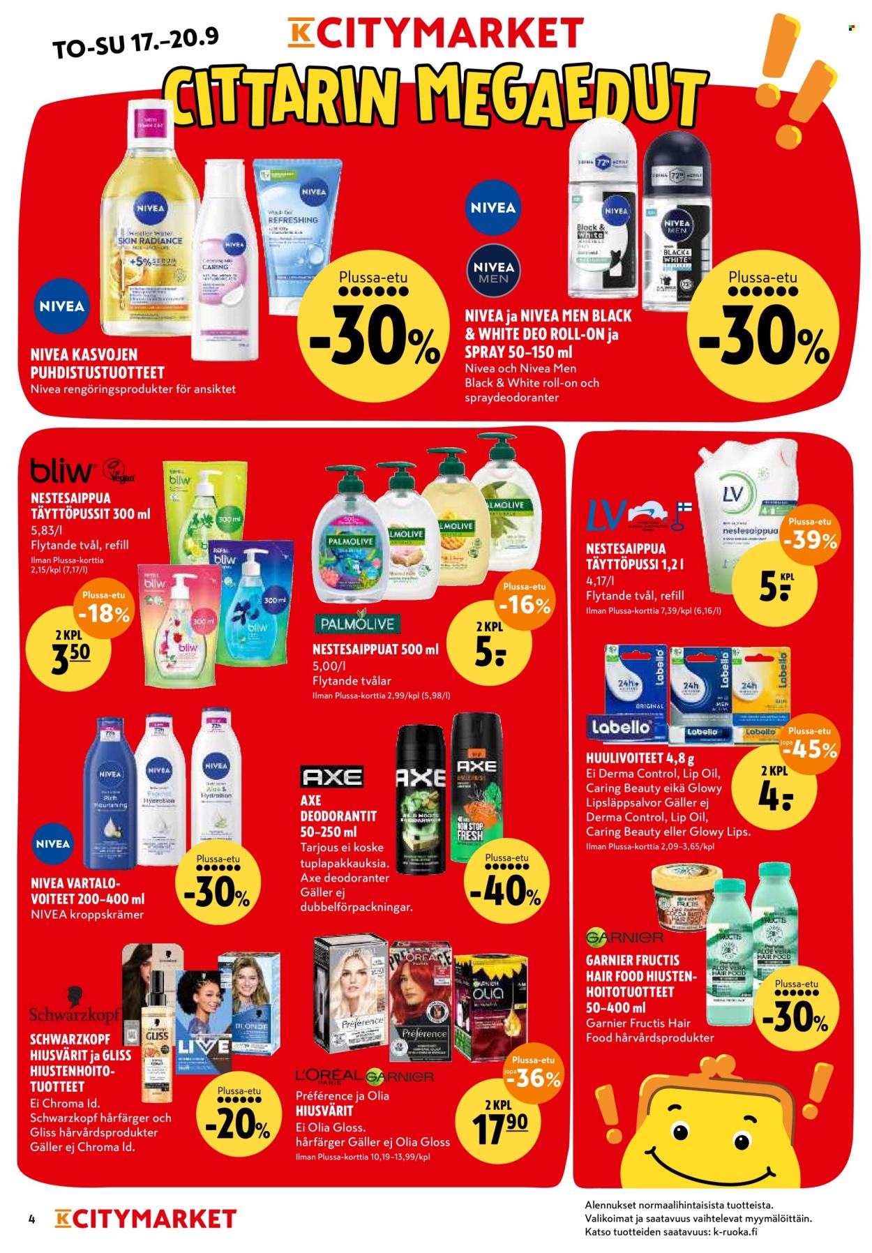 K-citymarket tarjoukset - 17.09.2026 - 20.09.2026. Sivu 4