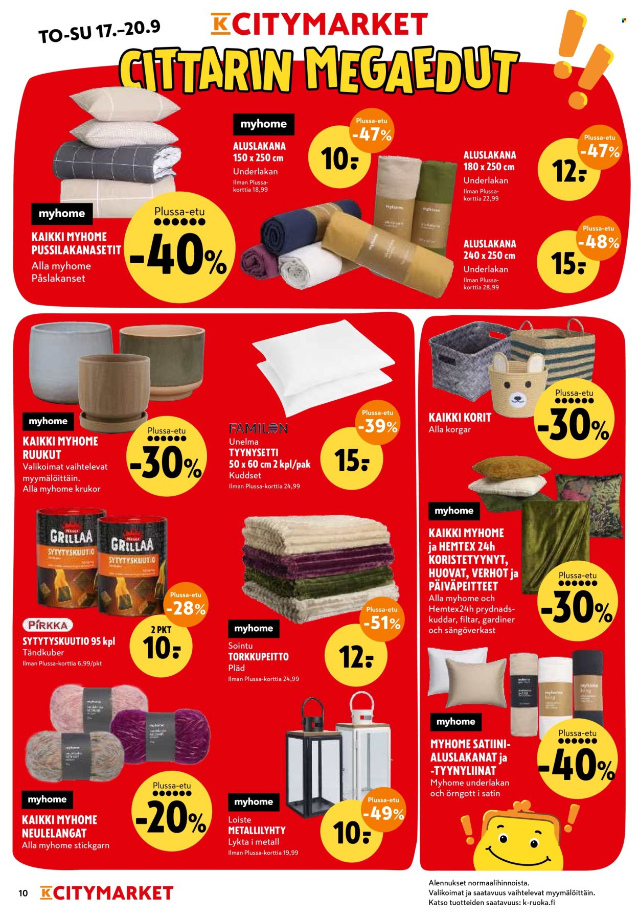 K-citymarket tarjoukset - 17.09.2026 - 20.09.2026. Sivu 10