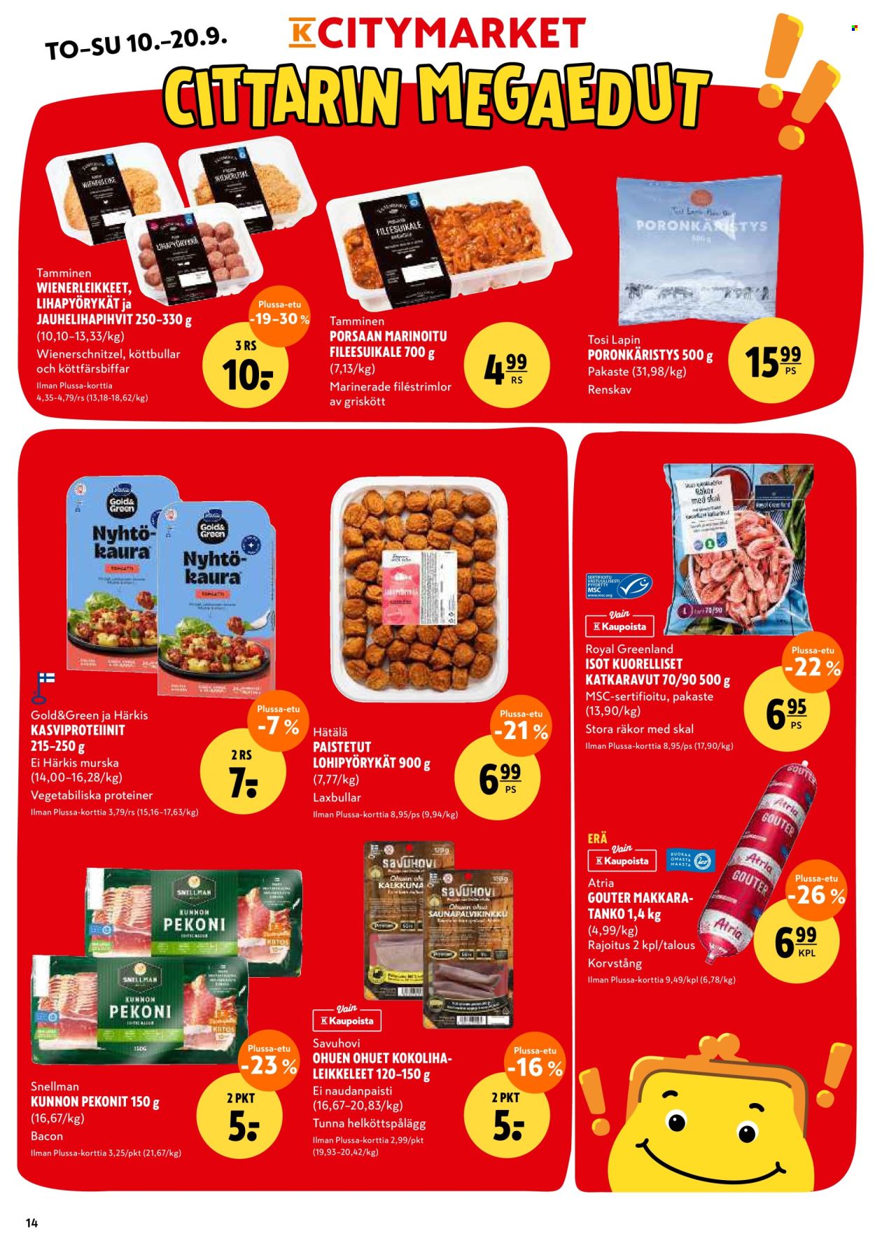 K-citymarket tarjoukset - 17.09.2026 - 20.09.2026. Sivu 14