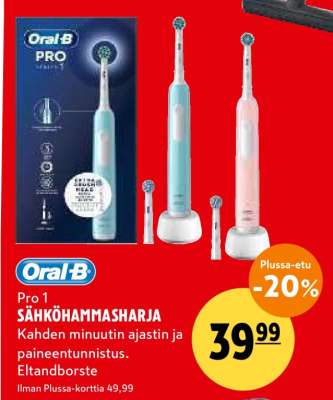Oral-B Pro 1 SÄHKÖHAMMASHARJA