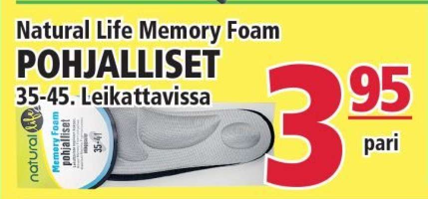 Natural Life Memory Foam