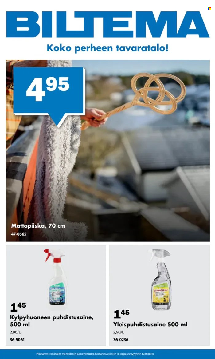 Biltema tarjoukset - 13.09.2026 - 30.09.2026. Sivu 1