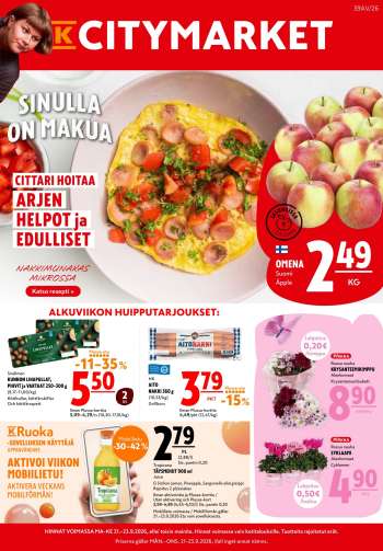 thumbnail - K-citymarket tarjoukset