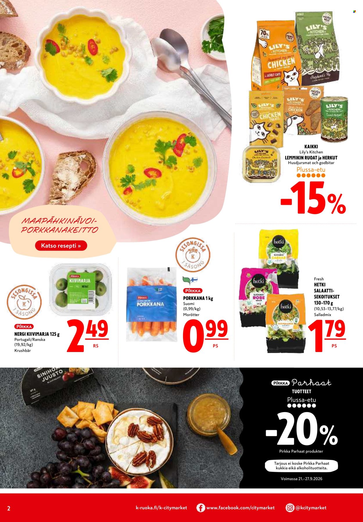 K-citymarket tarjoukset - 21.09.2026 - 23.09.2026. Sivu 2