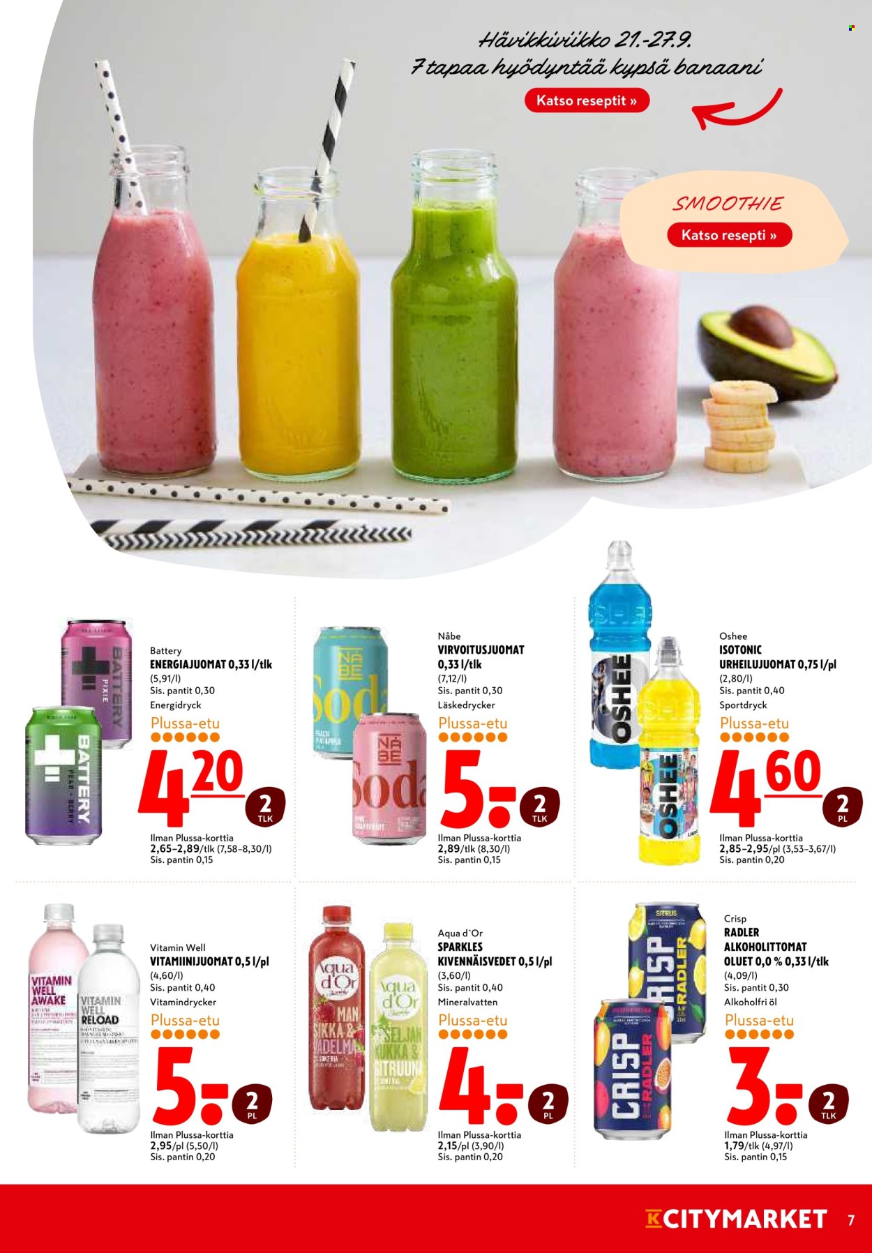 K-citymarket tarjoukset - 21.09.2026 - 23.09.2026. Sivu 7