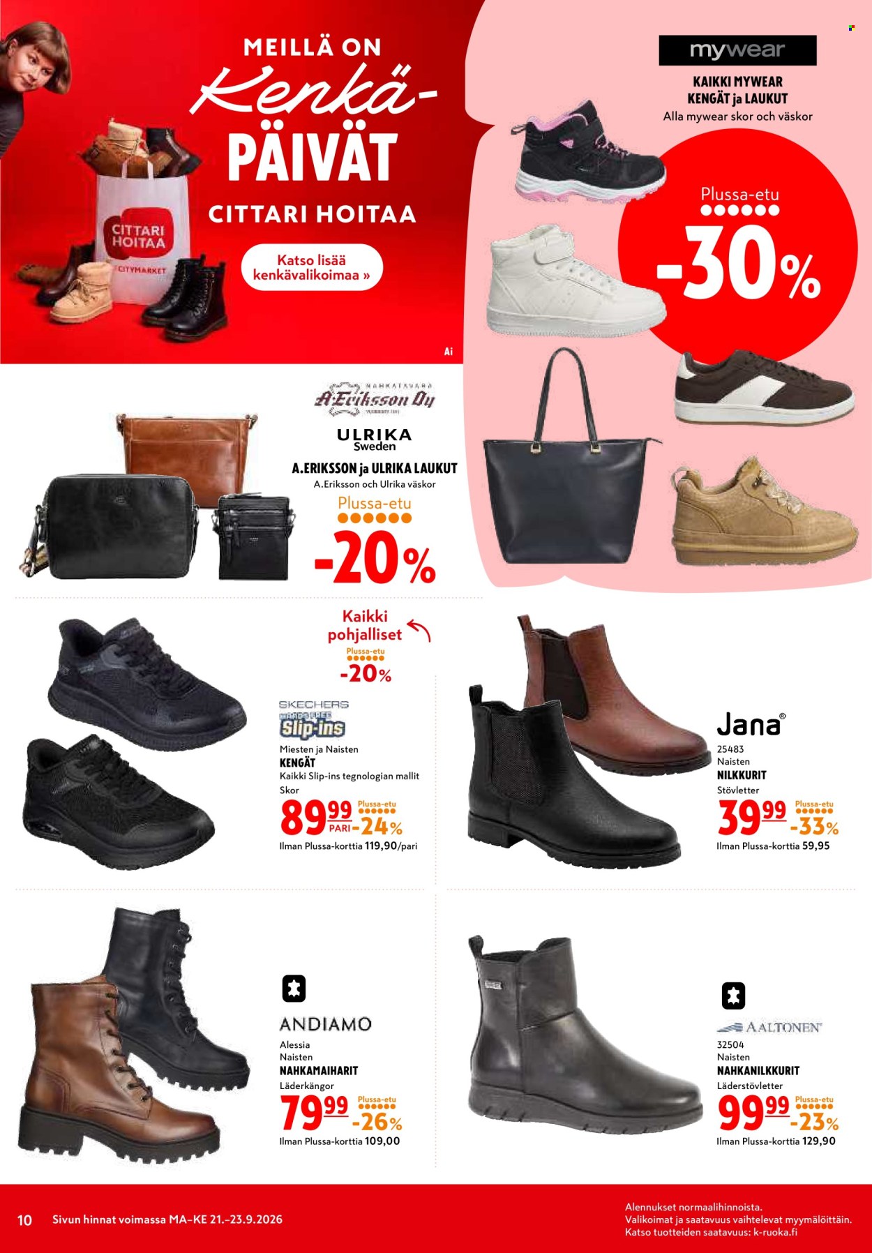 K-citymarket tarjoukset - 21.09.2026 - 23.09.2026. Sivu 10