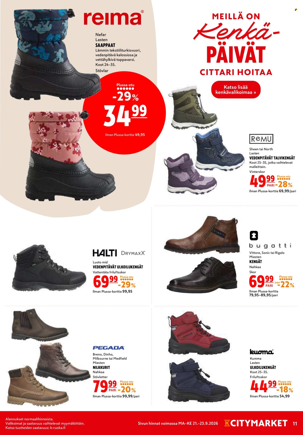 K-citymarket tarjoukset - 21.09.2026 - 23.09.2026. Sivu 11