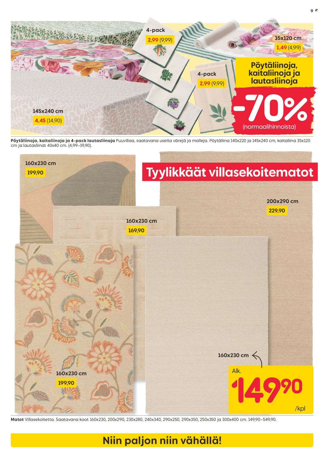 Rusta tarjoukset - 21.09.2026 - 27.09.2026. Sivu 9