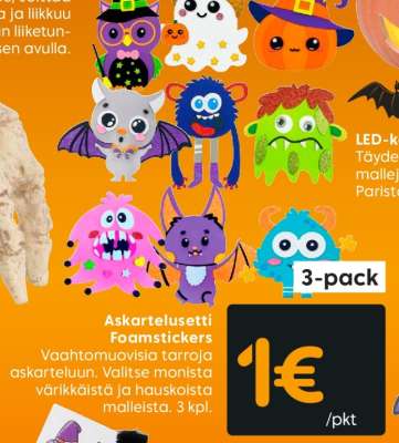 Askartelusetti Foamstickers