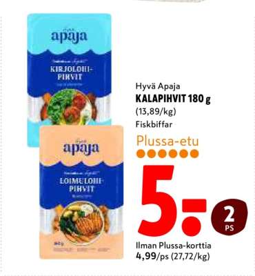 Hyvä Apaja KALAPIHVIT 180 g