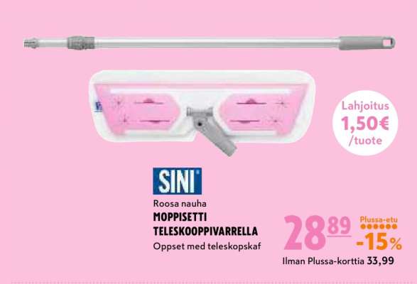 MOPPISETTI TELESKOOPPIVARRELLA