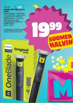 PHILIPS ONEBLADE QP2724/14 FACE
