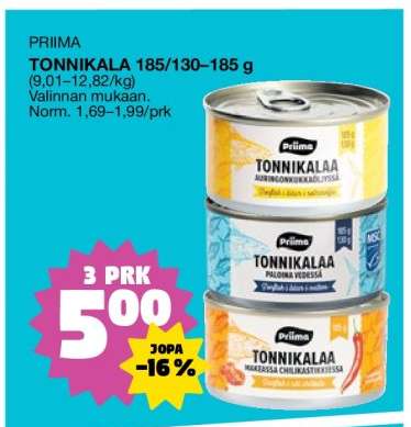 Priima Tonnikala