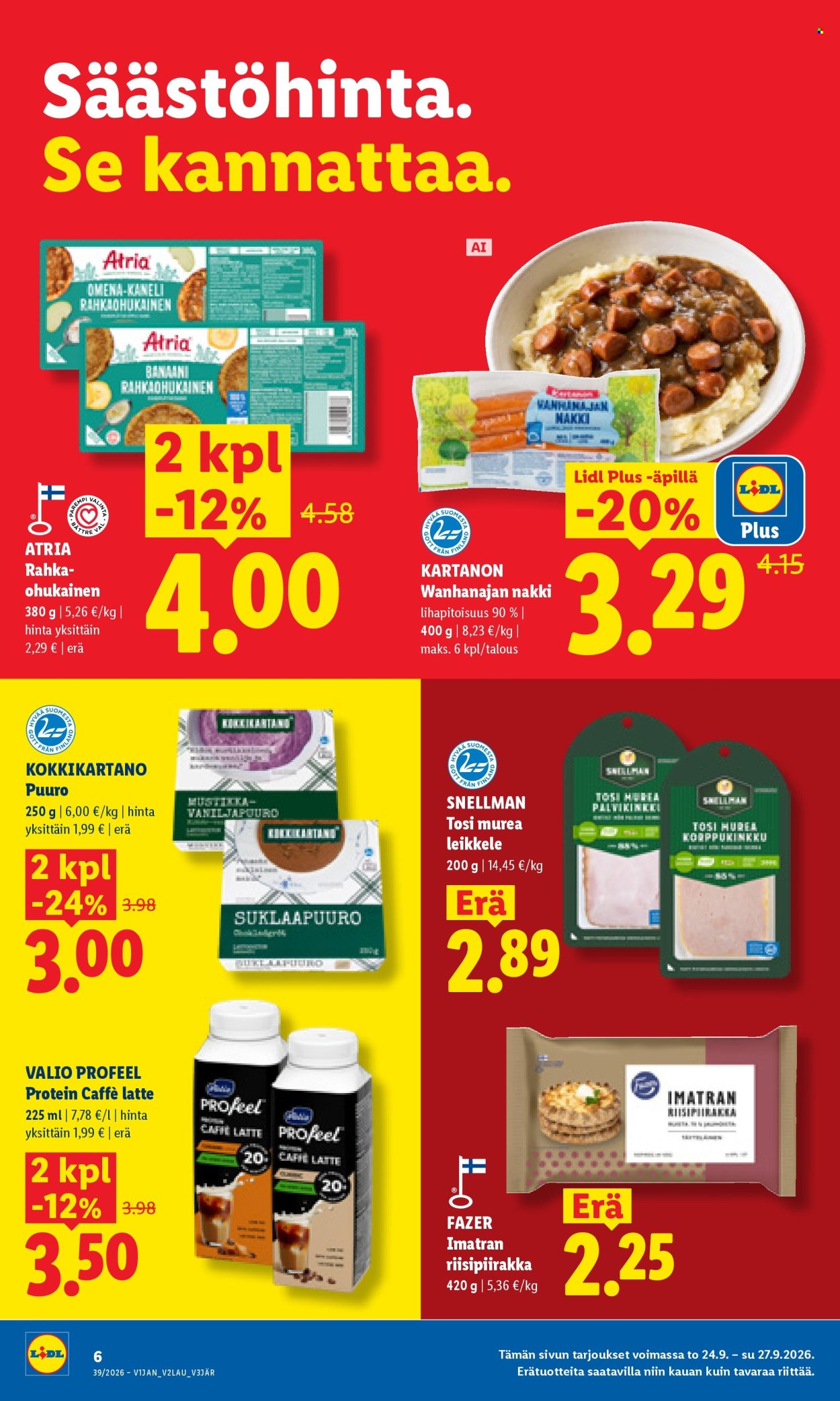 Lidl tarjoukset - 24.09.2026 - 27.09.2026. Sivu 6