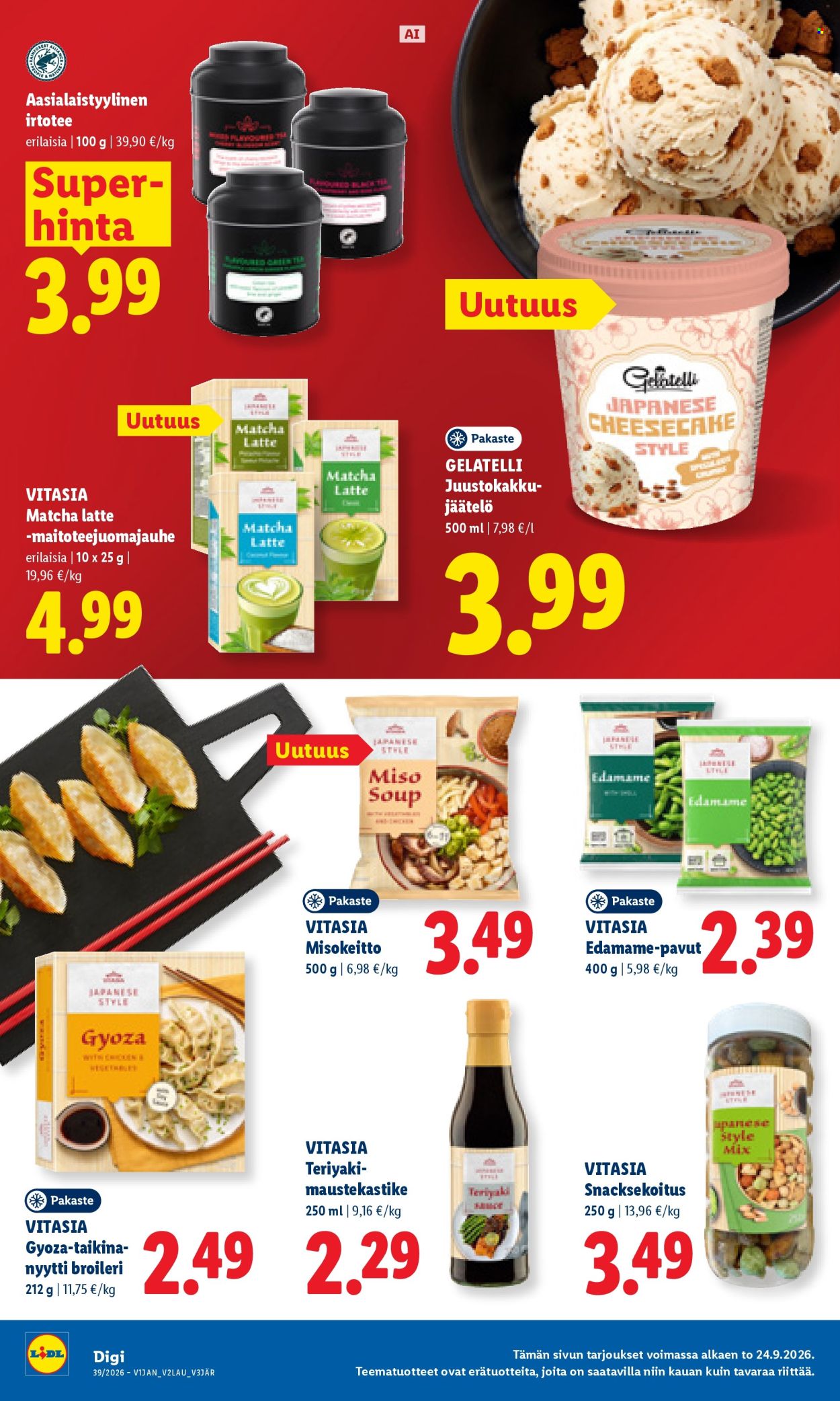 Lidl tarjoukset - 24.09.2026 - 27.09.2026. Sivu 10