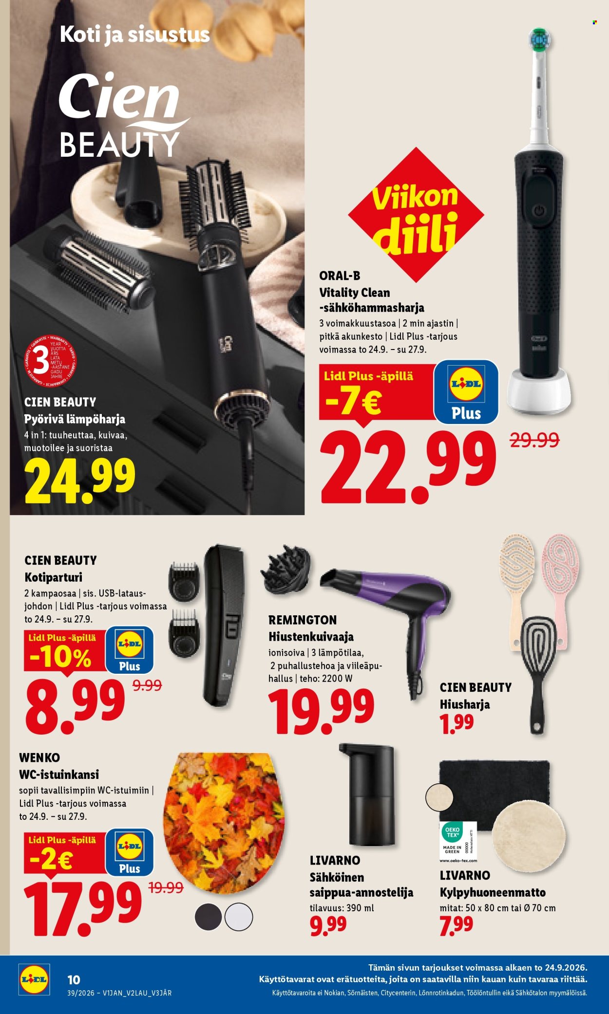 Lidl tarjoukset - 24.09.2026 - 27.09.2026. Sivu 14