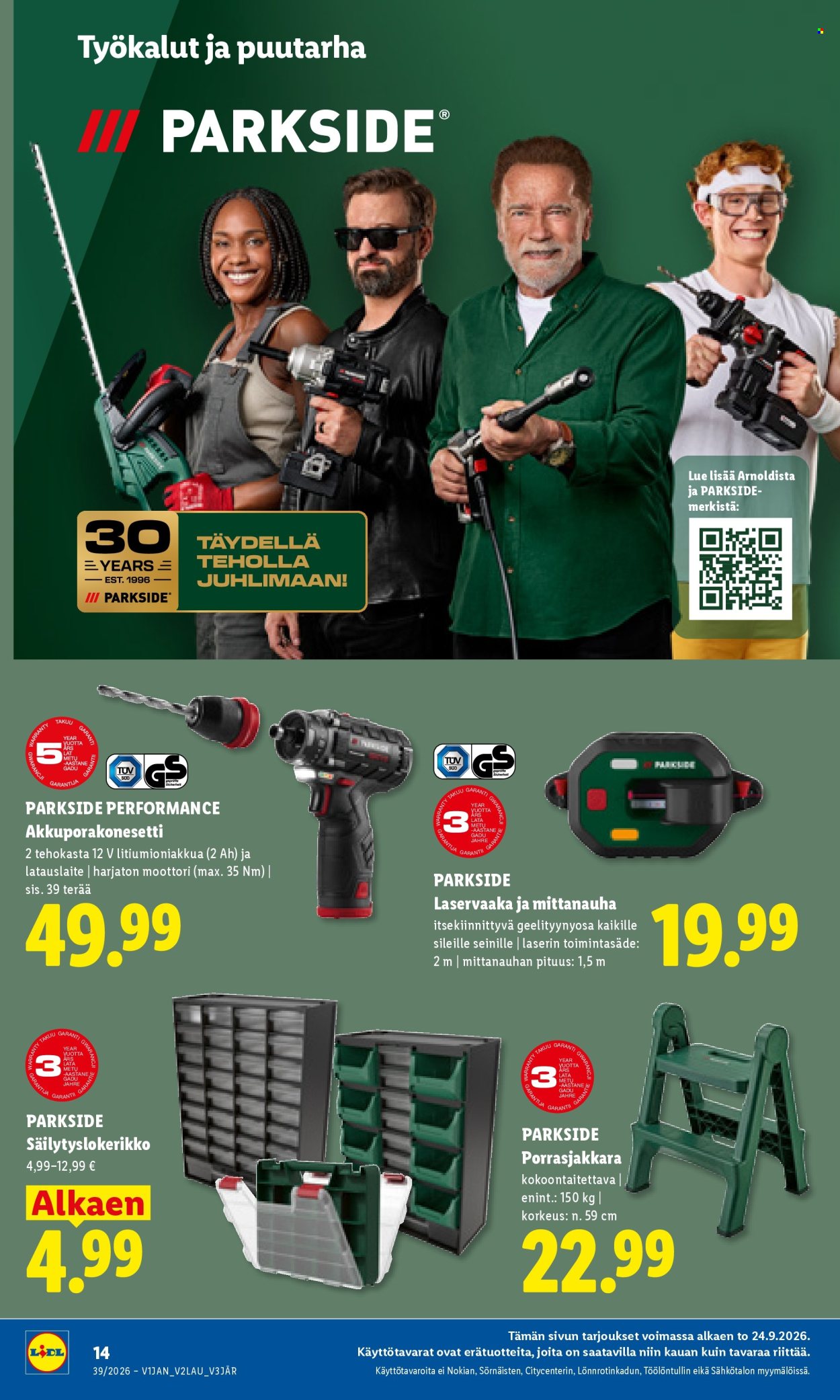 Lidl tarjoukset - 24.09.2026 - 27.09.2026. Sivu 18
