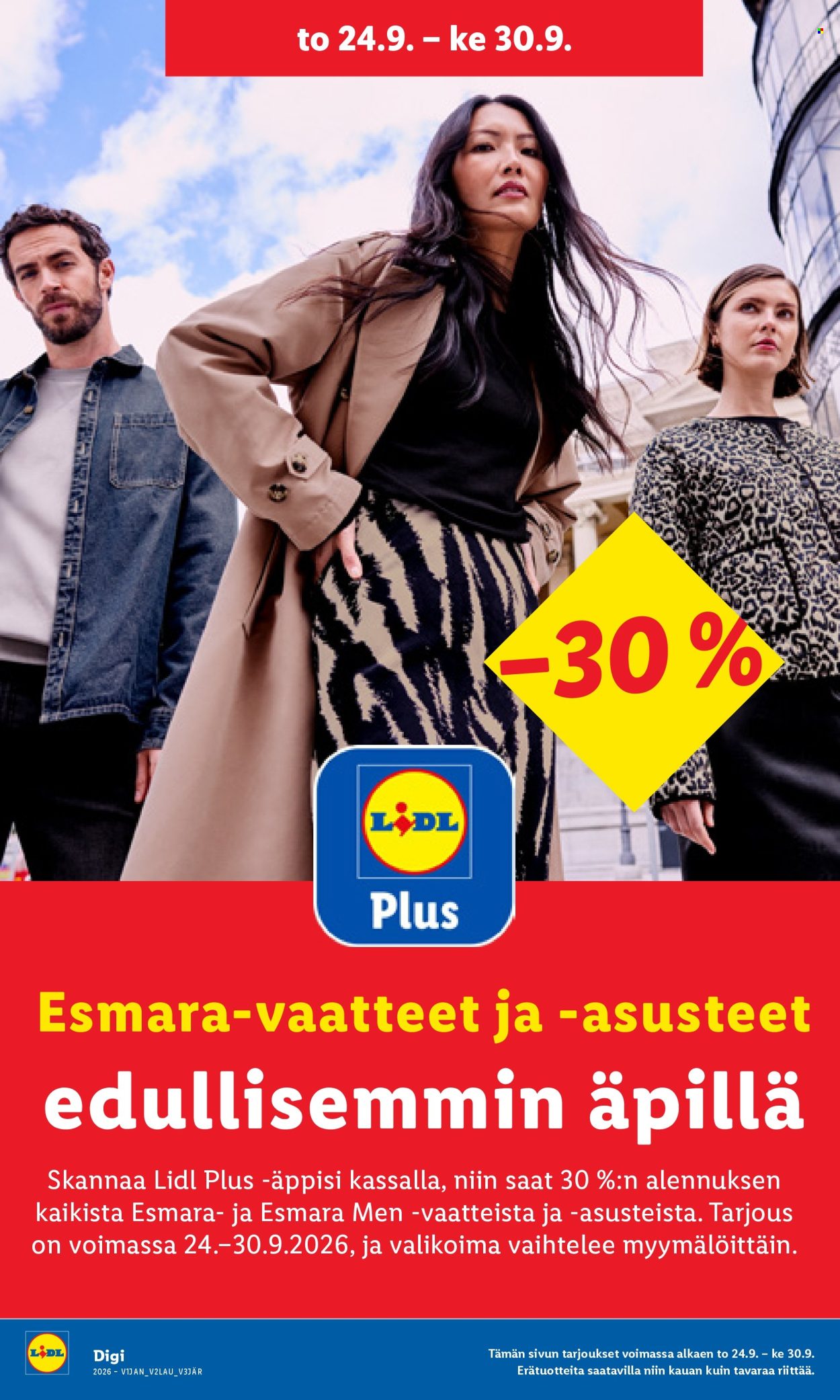 Lidl tarjoukset - 24.09.2026 - 27.09.2026. Sivu 23