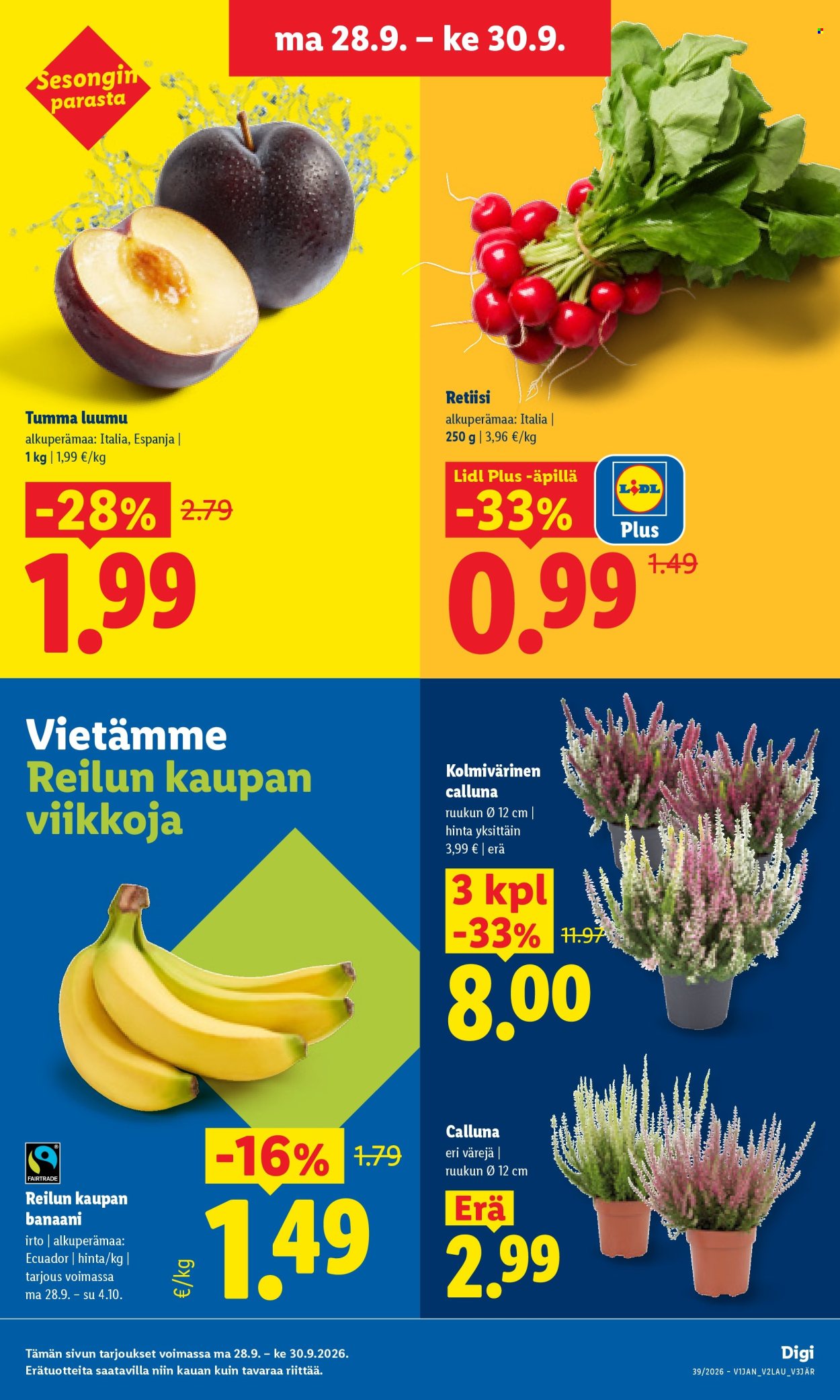 Lidl tarjoukset - 28.09.2026 - 30.09.2026. Sivu 3