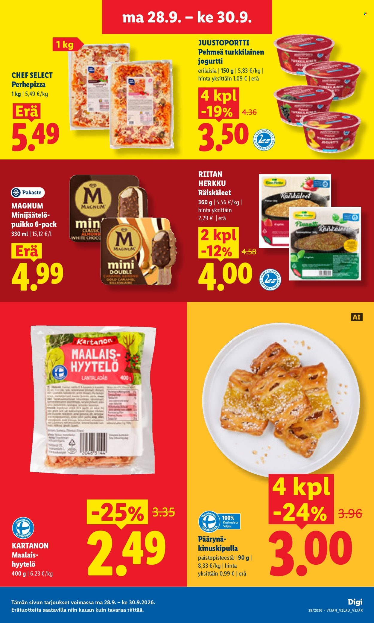 Lidl tarjoukset - 28.09.2026 - 30.09.2026. Sivu 5