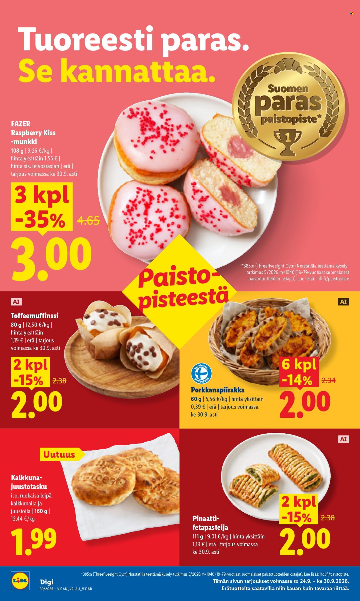 Lidl tarjoukset - 28.09.2026 - 30.09.2026. Sivu 6