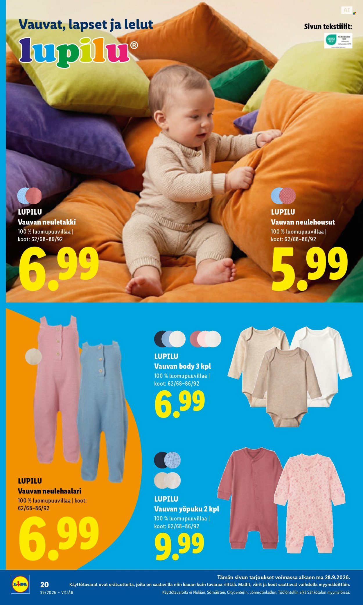 Lidl tarjoukset - 28.09.2026 - 30.09.2026. Sivu 10