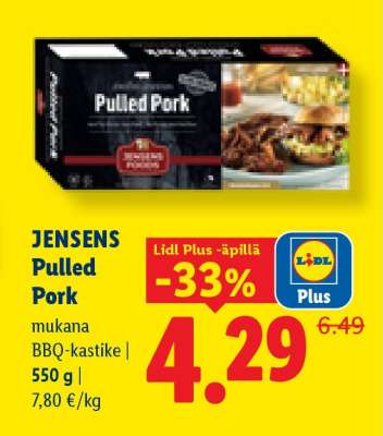 JENSENS Pulled Pork