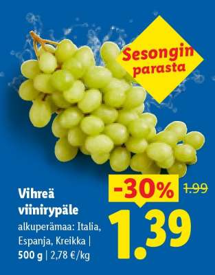 Vihreä viinirypäle
